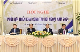 Phối hợp triển khai công tác đối ngoại năm 2024