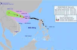 Ứng phó bão số 3: Tâm bão cách Quảng Ninh 450 km