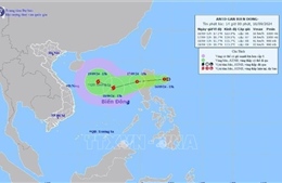 Áp thấp nhiệt đới có khả năng mạnh lên thành bão vào ngày 18/9