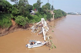 Vụ sập cầu Phong Châu, Phú Thọ: Tìm thấy thi thể nạn nhân thứ hai