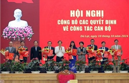 Lâm Đồng: Luân chuyển, bổ nhiệm 7 cán bộ chủ chốt các sở, ngành