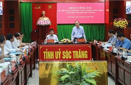 Bộ Nông nghiệp và Phát triển nông thôn kiểm tra chống khai thác IUU tại Sóc Trăng