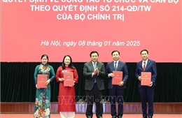 Học viện Chính trị quốc gia Hồ Chí Minh công bố các quyết định tổ chức cán bộ