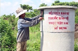 Khuyến cáo nông dân thu gom, xử lý rác thải từ thuốc bảo vệ thực vật