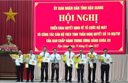 Tinh gọn bộ máy: Bảo đảm công việc thông suốt, không gián đoạn, bê trễ