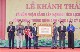 Khánh thành Nhà tưởng niệm Anh hùng Liệt sỹ Phan Đình Giót