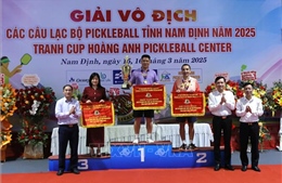 Giải Vô địch các câu lạc bộ Pickleball tỉnh Nam Định