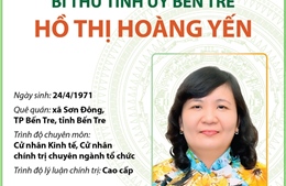 Bí thư Tỉnh ủy Bến Tre Hồ Thị Hoàng Yến