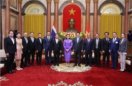 Chủ tịch nước Lương Cường tiếp Thủ tướng Thái Lan