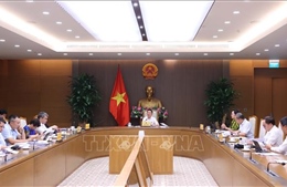 Phó Thủ tướng Hồ Đức Phớc họp về phân định thẩm quyền lĩnh vực tài chính, ngân hàng