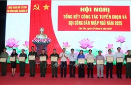 Thực hiện tốt công tác tuyển chọn và gọi công dân nhập ngũ trong tình hình mới
