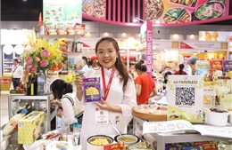 Trên 170 doanh nghiệp Việt Nam ghi dấu ấn tại hội chợ thực phẩm - đồ uống Thái Lan