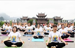 Yoga góp phần xây dựng một trái đất, một sức khỏe chung