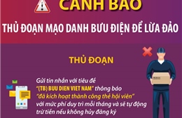 Cảnh báo thủ đoạn mạo danh bưu điện để lừa đảo