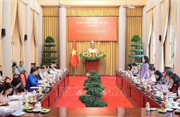 Phiên họp thứ nhất của Ban Tổ chức Đại hội Thi đua yêu nước toàn quốc lần thứ XI