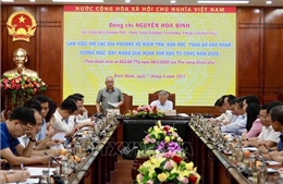 Tập trung tháo gỡ vướng mắc, đẩy nhanh giải ngân vốn đầu tư công