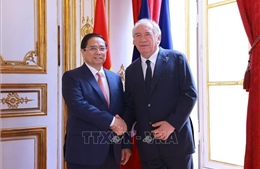 Thủ tướng Phạm Minh Chính hội đàm với Thủ tướng Pháp Francois Bayrou