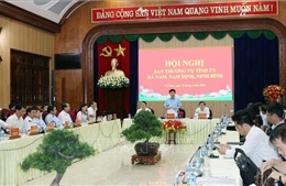 Ban Thường vụ Tỉnh ủy Hà Nam, Nam Định, Ninh Bình thông qua phương án nhân sự chủ chốt của tỉnh Ninh Bình mới