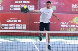 Sôi động Giải Pickleball Đài Hà Nội 2025