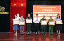 Quảng Ngãi: Đảm bảo an ninh, an toàn trong thời điểm hợp nhất tỉnh
