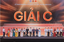 Lễ trao Giải Báo chí Quốc gia lần thứ 19 - năm 2024: Trao giải C cho các tác giả