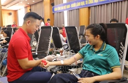 Hiến máu tình nguyện đã trở thành nét đẹp văn hóa trong mỗi người dân