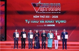 Chương trình &#39;Vinh quang Việt Nam&#39; năm 2025 khơi dậy khát vọng vươn mình của dân tộc