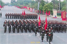 Hợp luyện lần 1 chuẩn bị cho Lễ diễu binh, diễu hành Kỷ niệm 80 năm Quốc khánh