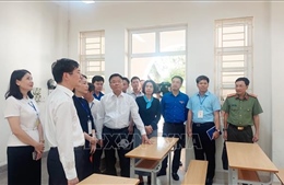 Kỳ thi tốt nghiệp THPT 2025: Phó Thủ tướng Lê Thành Long kiểm tra tại Quảng Ninh