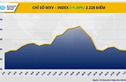 Tâm lý tích cực lan tỏa trên thị trường hàng hóa, MXV-Index quay lại vùng 2.200 điểm