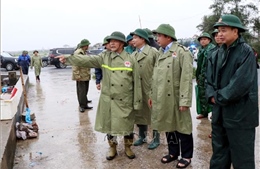 Bộ Nông nghiệp và Môi trường kiểm tra công tác ứng phó bão số 3 tại Ninh Bình