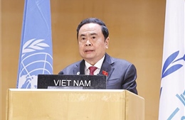 Chủ tịch Quốc hội Trần Thanh Mẫn: Chung tay xây dựng tương lai hòa bình, công lý, thịnh vượng