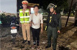 Xử lý 3 thanh niên dương tính với ma túy khi tham gia giao thông
