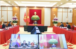 Tổng Bí thư Tô Lâm điện đàm với Chủ tịch Đảng Nhân dân Campuchia Hun Sen