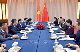 Phó Thủ tướng, Bộ trưởng Bộ Ngoại giao Bùi Thanh Sơn hội đàm với Ủy viên Bộ Chính trị, Bộ trưởng Bộ Ngoại giao Trung Quốc Vương Nghị