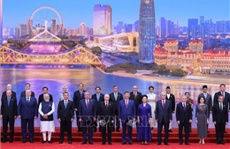 Thủ tướng dự chiêu đãi các trưởng đoàn tham dự SCO 2025