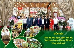 Gian trưng bày của Bộ Nông nghiệp và Môi trường tại Triển lãm thành tựu đất nước