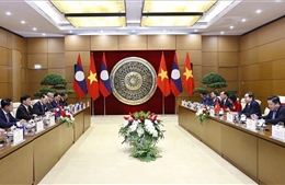 Chủ tịch Quốc hội Trần Thanh Mẫn hội kiến Tổng Bí thư, Chủ tịch nước Lào Thongloun Sisoulith