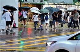 Bão Tapah áp sát Hong Kong (Trung Quốc)