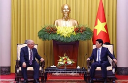 Chủ tịch nước Lương Cường tiếp Bộ trưởng Quốc phòng Thổ Nhĩ Kỳ