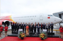 Chủ tịch nước Lương Cường dự lễ bàn giao tàu bay Boeing đầu tiên cho Vietjet