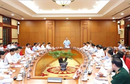 Tổng Bí thư chủ trì họp Thường trực BCĐ Trung ương về phòng, chống tham nhũng, lãng phí, tiêu cực