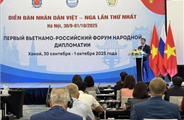 Bế mạc Diễn đàn Nhân dân Việt - Nga lần thứ nhất