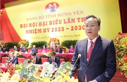 Đồng chí Nguyễn Hữu Nghĩa tiếp tục giữ chức Bí thư Tỉnh ủy Hưng Yên
