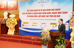 Can thiệp nội mạch mở ra kỷ nguyên mới trong điều trị các bệnh lý mạch máu phức tạp