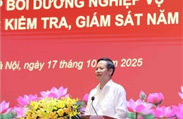 Bế giảng Lớp Bồi dưỡng chuyên sâu nghiệp vụ kiểm tra, giám sát năm 2025