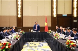 Thủ tướng Phạm Minh Chính làm việc với các Đại sứ Việt Nam tại khu vực ASEAN