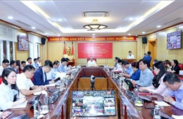 Hội nghị quán triệt một số văn bản mới của Trung ương về công tác tổ chức xây dựng Đảng