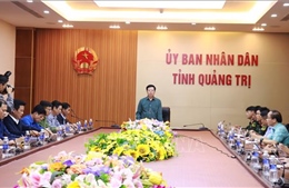 Phó Thủ tướng Mai Văn Chính làm việc với tỉnh Quảng Trị về ứng phó mưa lũ