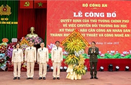 Xây dựng &#39;bộ não kỹ thuật, công nghệ&#39; giúp bảo vệ an ninh, trật tự